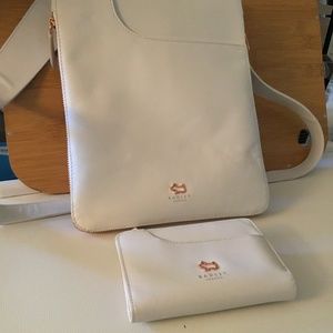 Radley crossbody and matching wallet — 1/2 the price of others listed